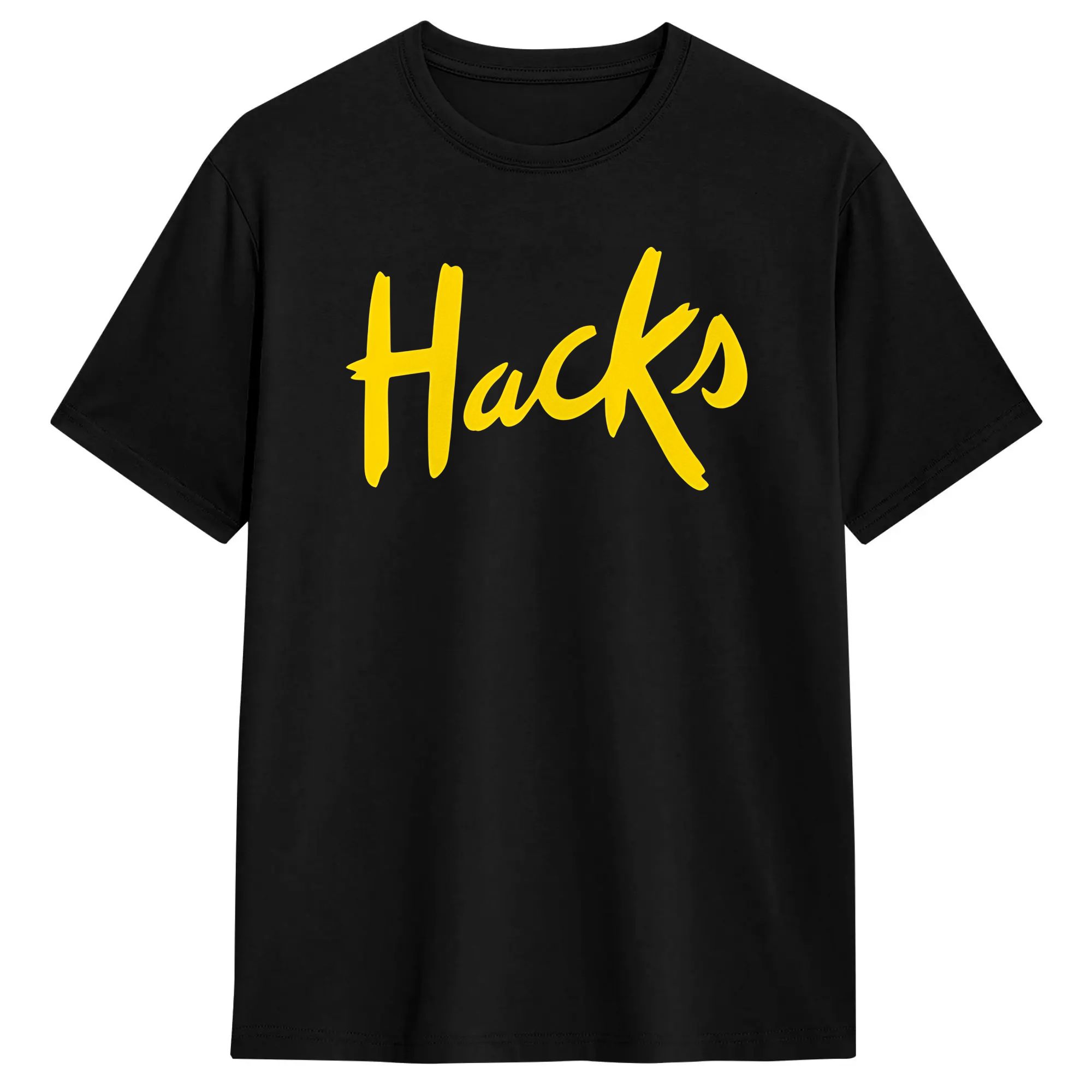Mens Fashion Hacks - Yellow Hacks T-Shirt Summer Fashion T