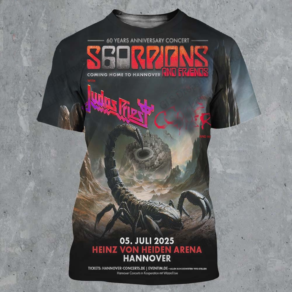 Men'S Fashion Over 60 - New Rock Band Scorpions 60 Years
