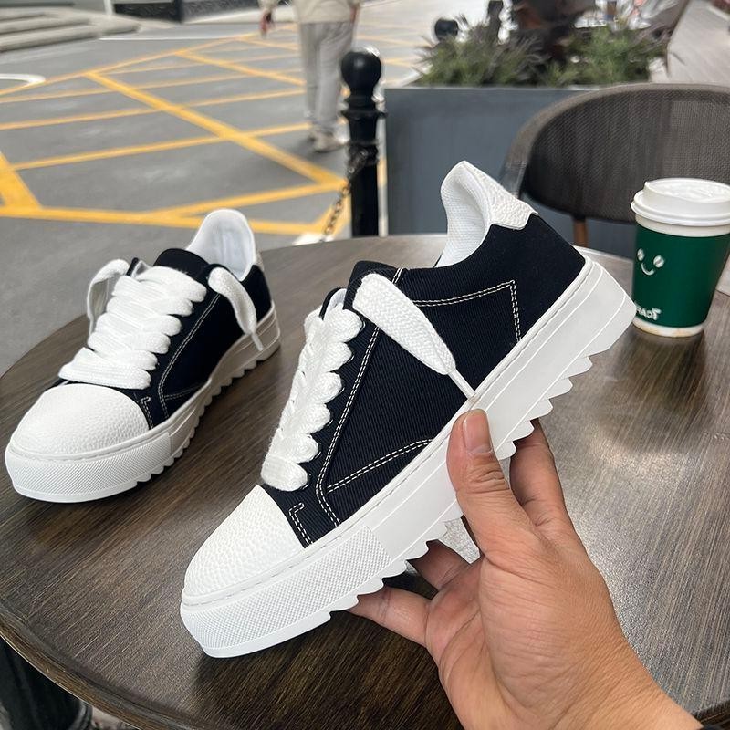 Mens Fashion Denim - Low Top Fashion Trend Versatile Canvas