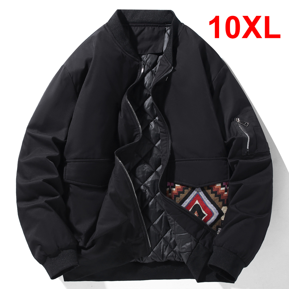 Mens Fashion Bomber Jacket - Thick Baseball Jacket Men Winter Parkas
