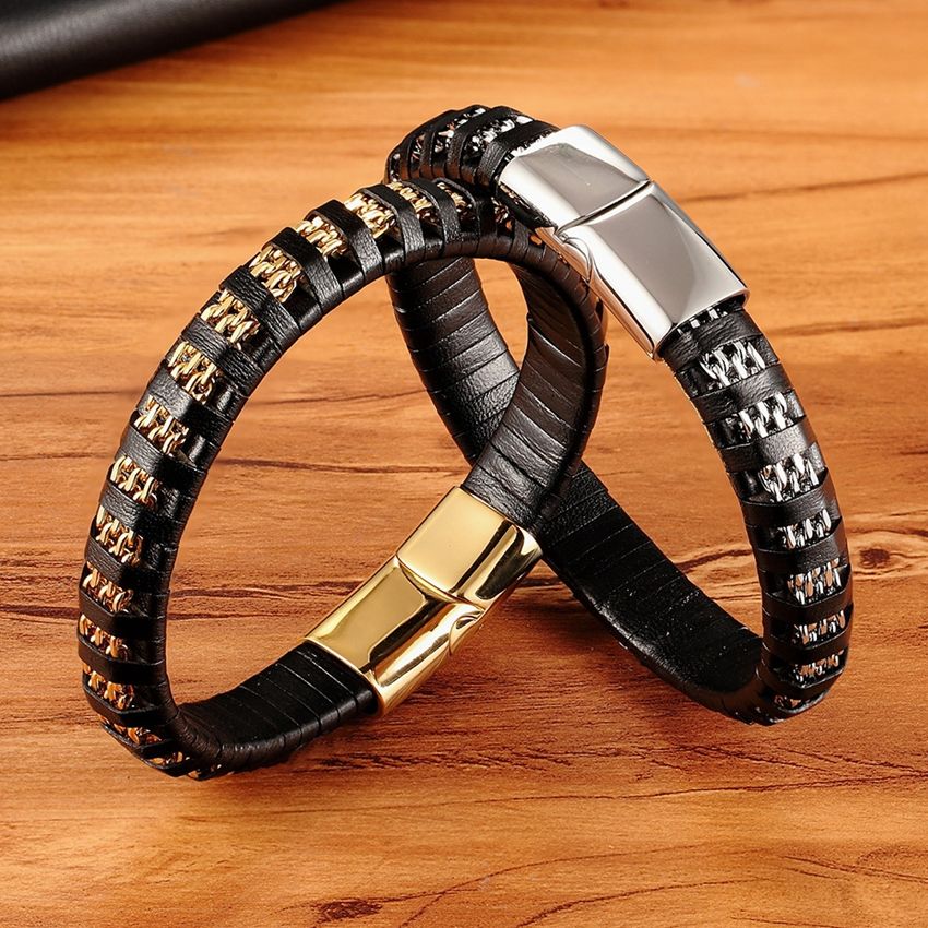 Mens Fashion Combination - XQNI Simple Style Stainless Steel Chain
