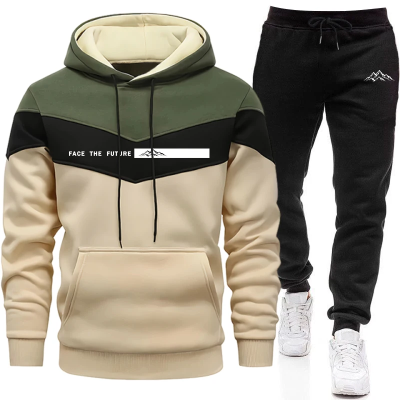 Men'S Fashion Outfits - New Men's Tracksuit Fall Winter Casual
