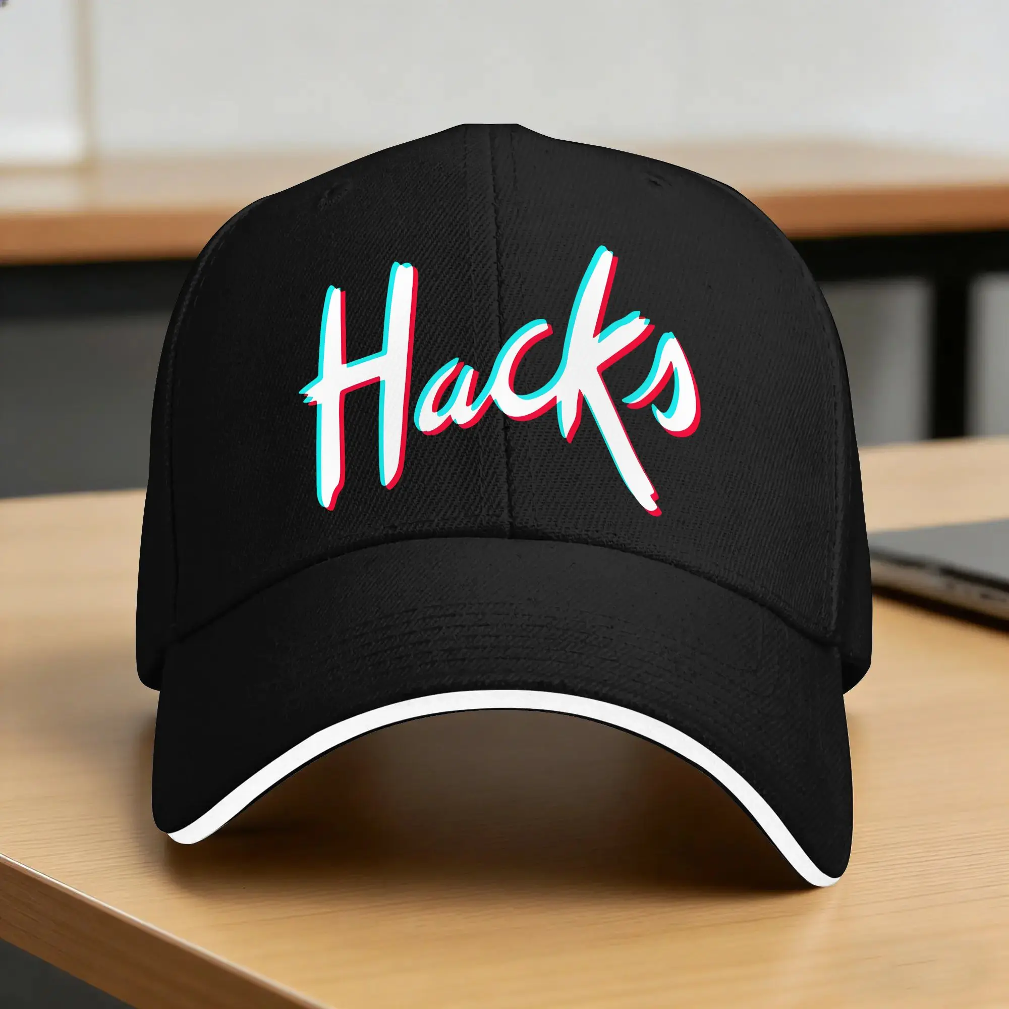 Mens Fashion Hacks - New Hacks Logo Sun Baseball Cap