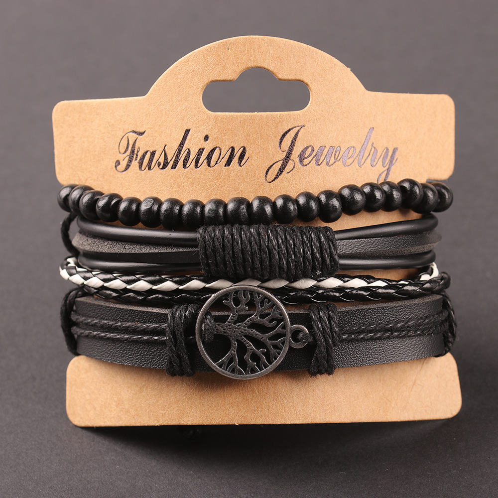 Mens Fashion Combination - Tree of Life Alloy Accessories Four