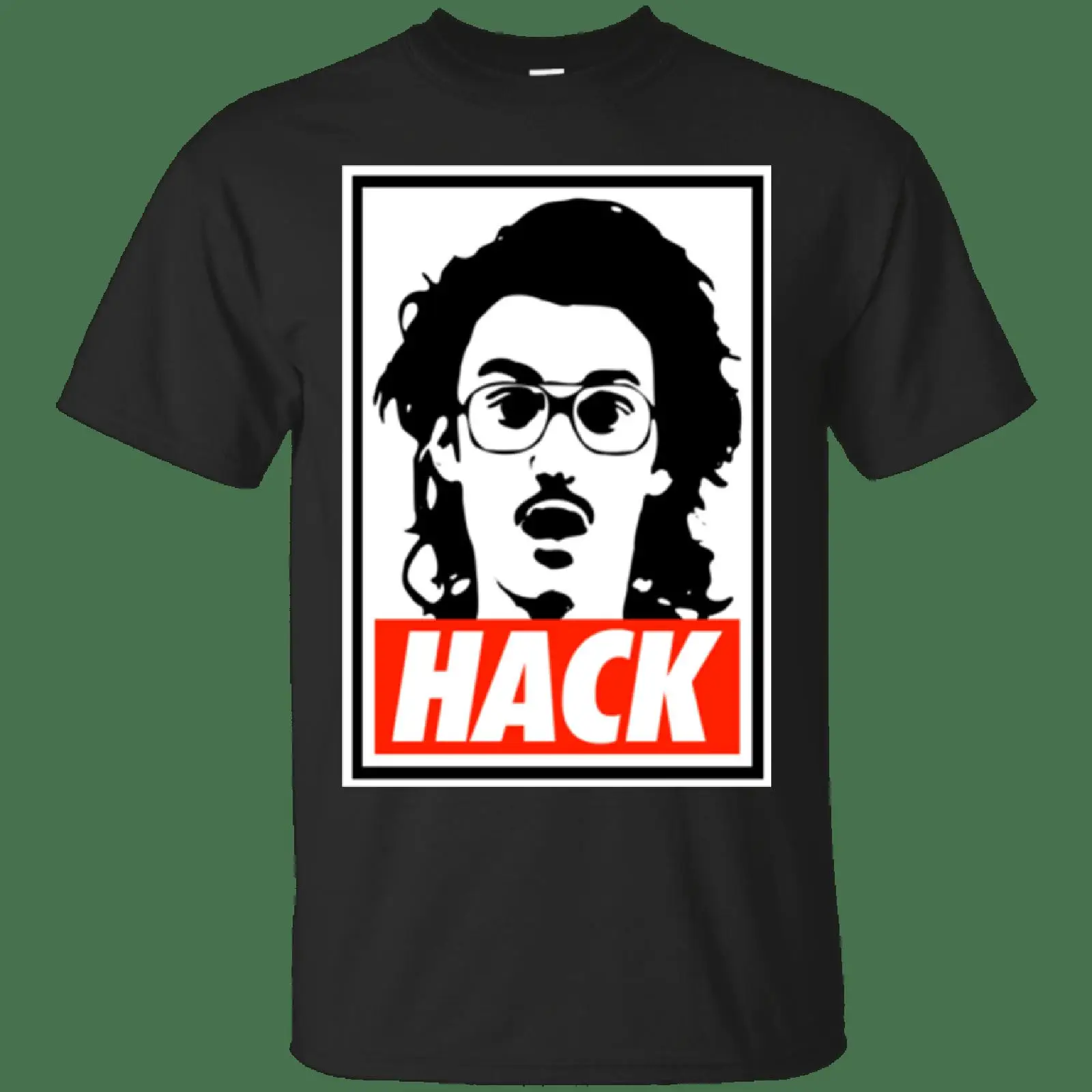 Mens Fashion Hacks - T Shirt Black Small Hack vintage