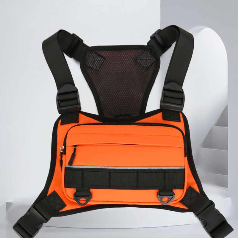 Formal Waistcoat Vest - Outdoor Sports Vest Backpacks Reflective Riding