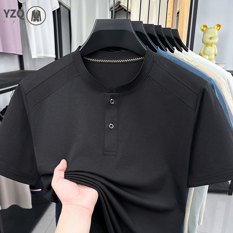 2026 Fashion Men's Henley Neck - огляд і ціна Mens Fashion Style