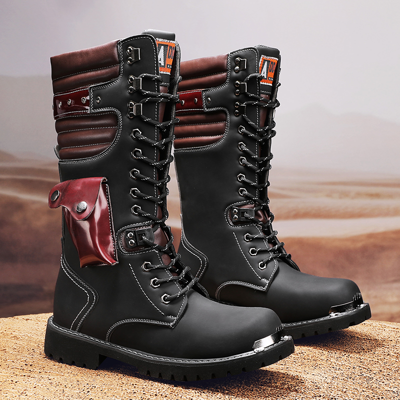 Men's high top motorcycle boot - огляд і ціна Men'S Fashion For 30 Year Olds