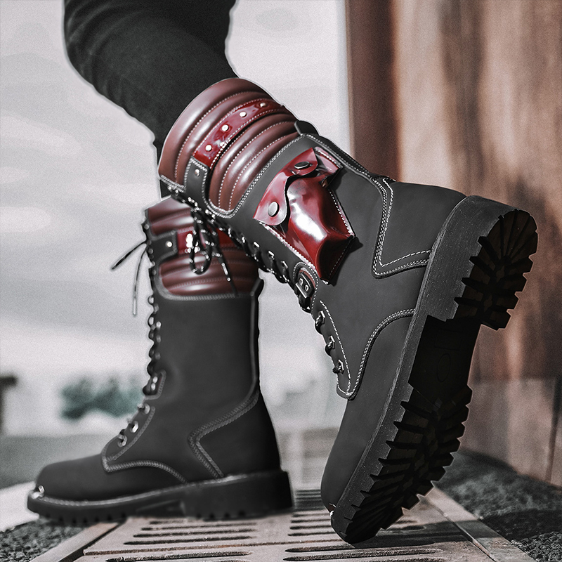 Men's high top motorcycle boot - огляд і ціна Men'S Fashion For 30 Year Olds