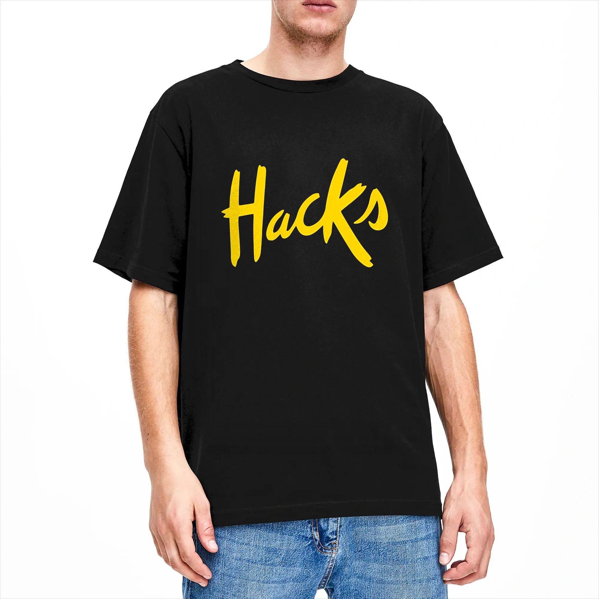 Yellow Hacks T-Shirt Summer  F - огляд і ціна Mens Fashion Hacks