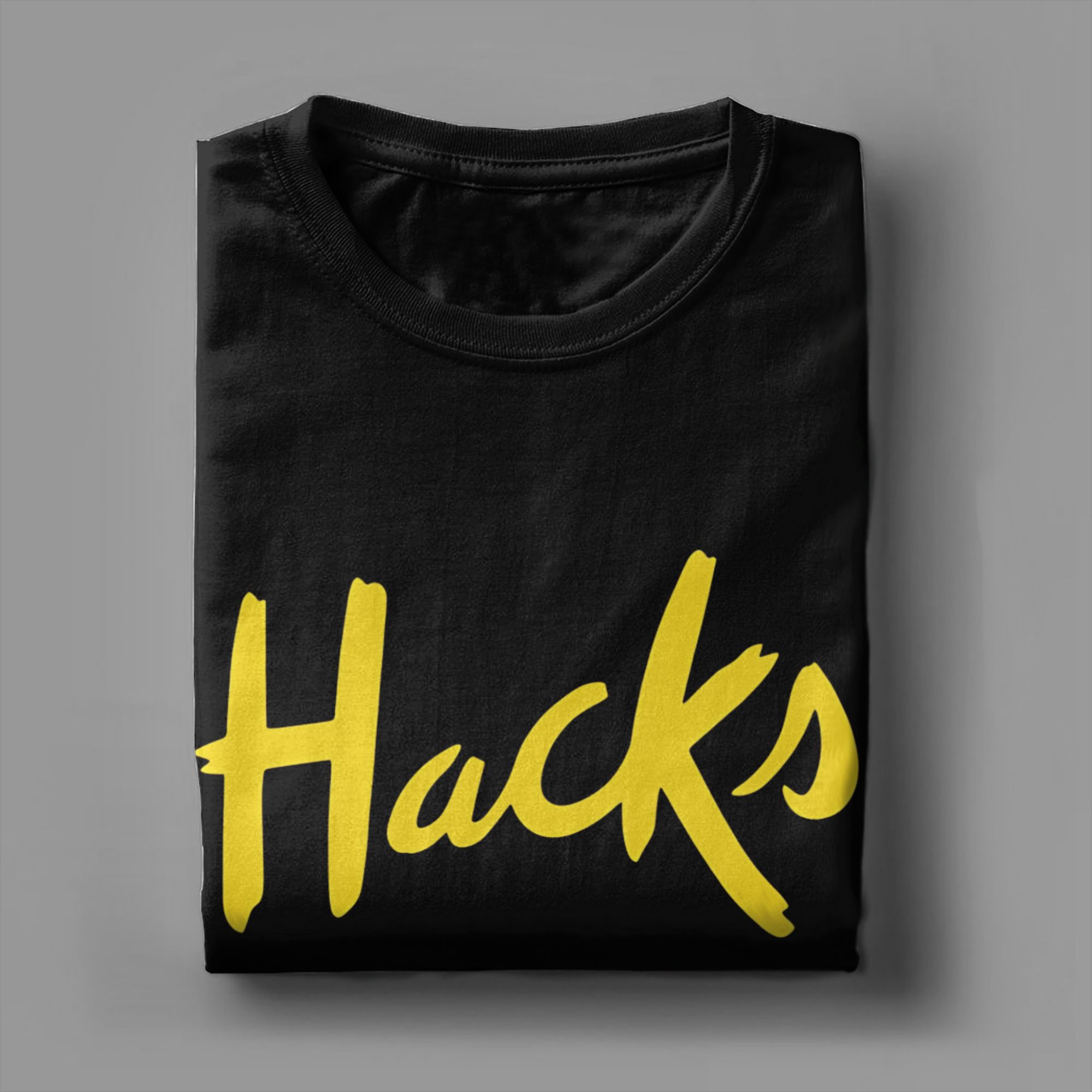 Yellow Hacks T-Shirt Summer  F - огляд і ціна Mens Fashion Hacks