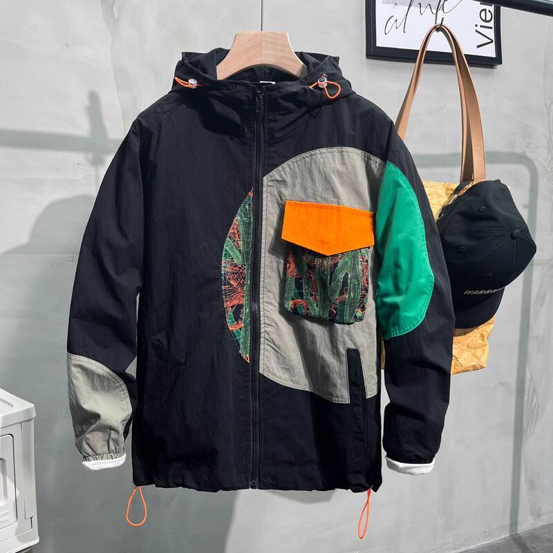 Men's Street Style Casual Loos - огляд і ціна Mens Fashion Bomber Jacket