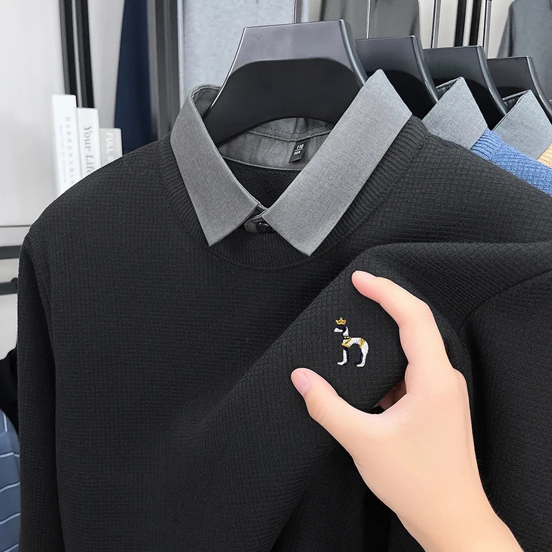 Luxury brand men's long sleeve - огляд і ціна Mens Fashion Mullet