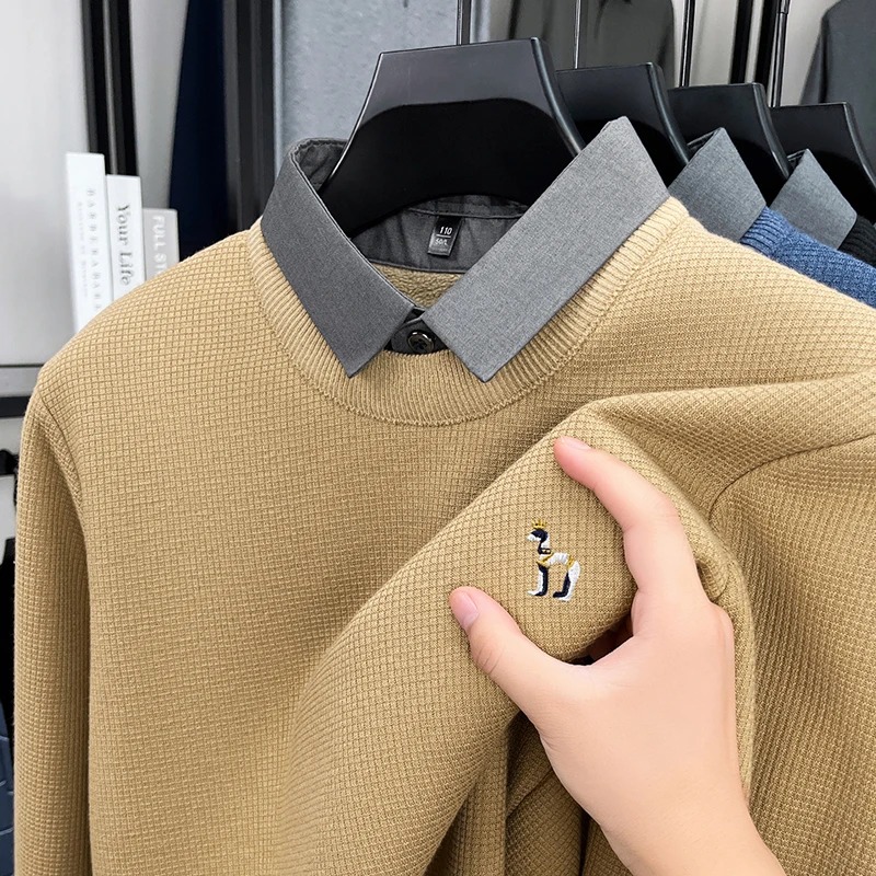 Luxury brand men's long sleeve - огляд і ціна Mens Fashion Mullet