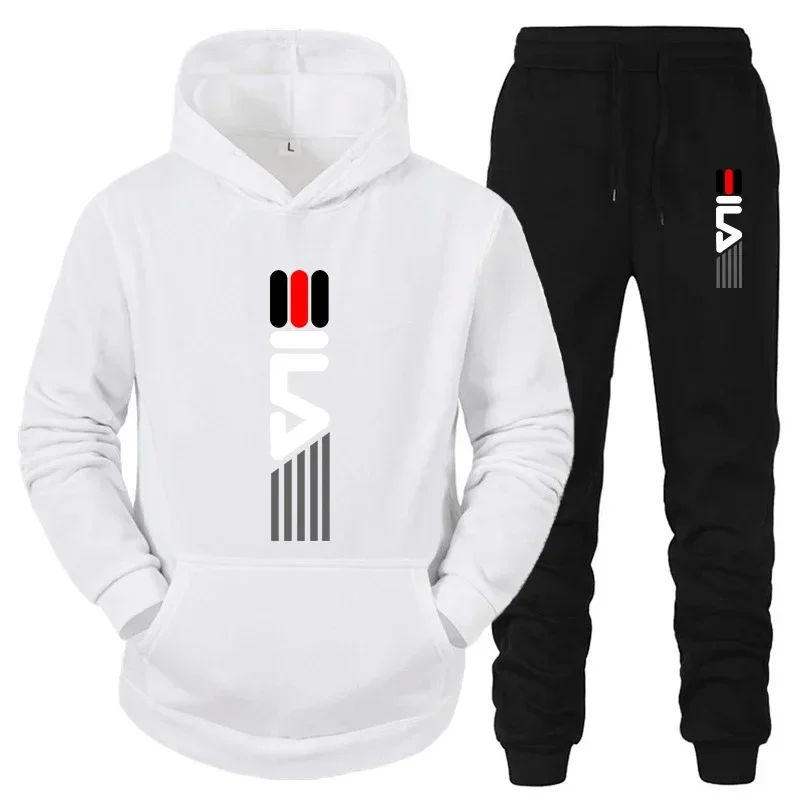 Men's Tracksuit Hooded Sweatsh - огляд і ціна Jogger Sweatpants Men