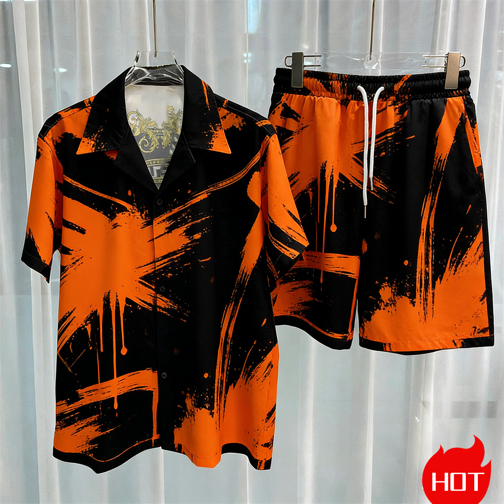 Digital printed men's set fash - огляд і ціна Mens Fashion Style