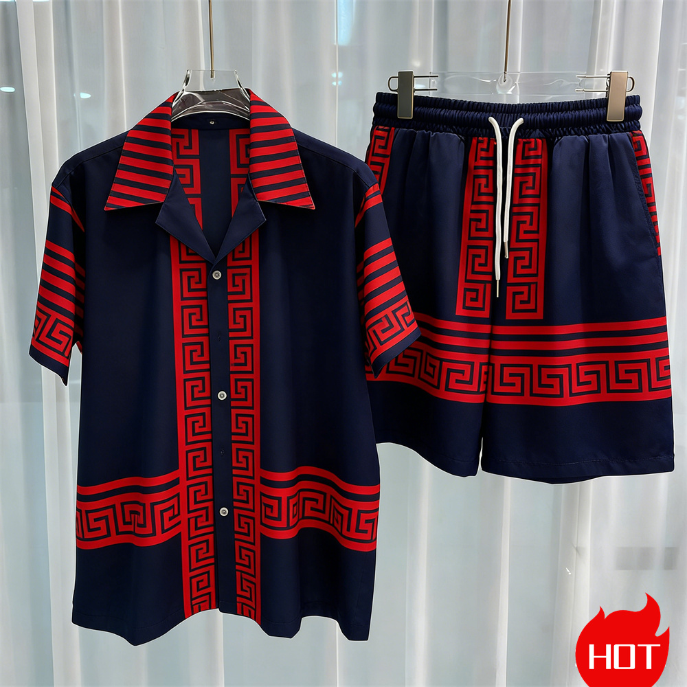 Digital printed men's set fash - огляд і ціна Mens Fashion Style