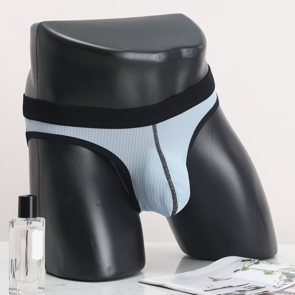 Solid Color Underpants Dark Bl - огляд і ціна Men'S Fashion Underwear Brands