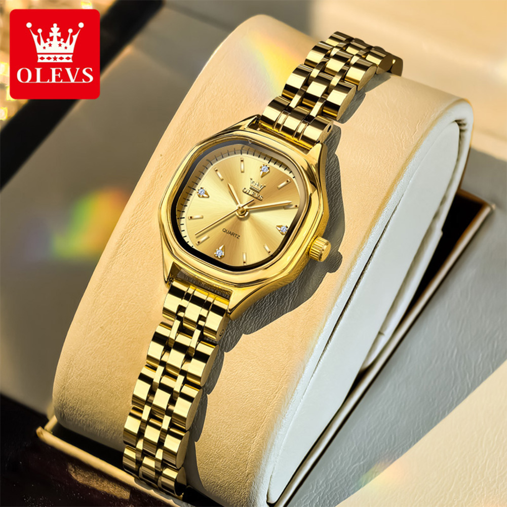 OLEVS 5888 Ladies Watches Gold - огляд і ціна Men'S Fashion Box
