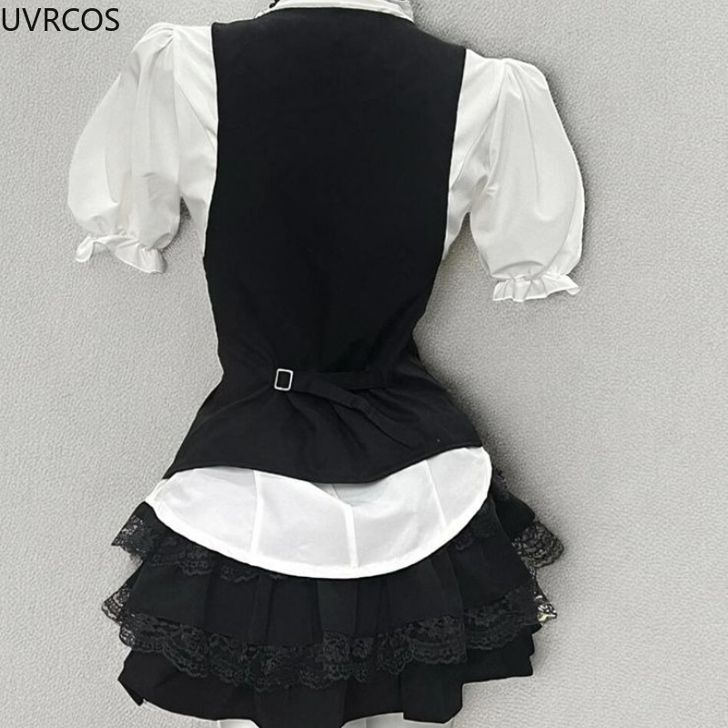 Y2k Aesthetic Lolita Style Swe - огляд і ціна Formal Waistcoat Vest