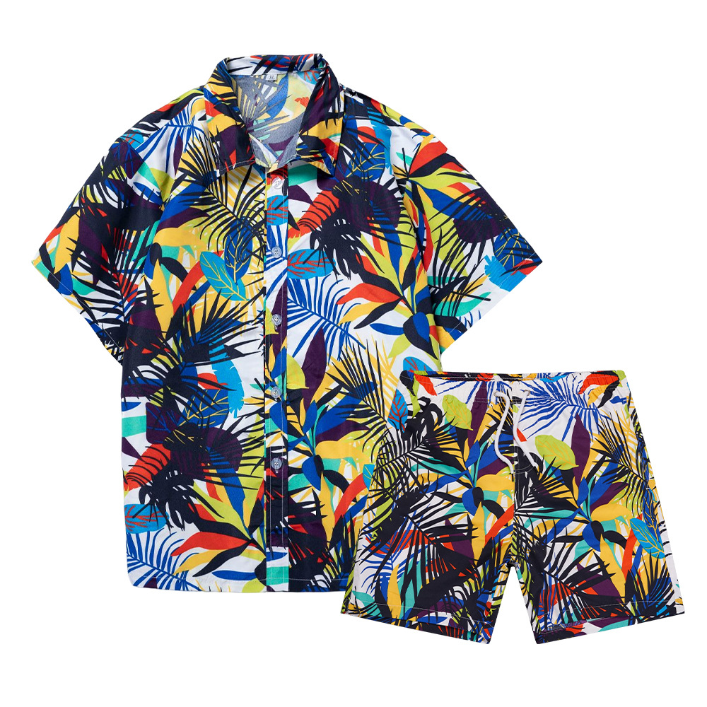 Hawaiian Coconut Tree 3D Print - огляд і ціна Mens Fashion Streetwear