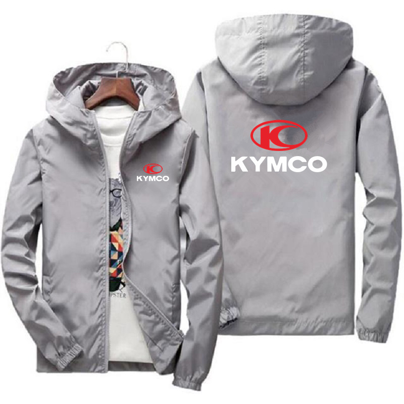 Spring Summer KYMCO Bomber Jac - огляд і ціна Mens Fashion Bomber Jacket
