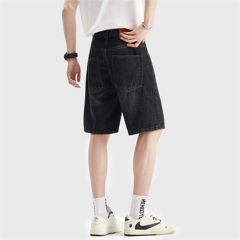 Summer Thin Black Denim Shorts - огляд і ціна Men Fashion Jeans