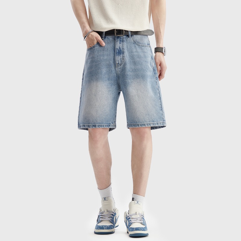 Summer Thin Black Denim Shorts - огляд і ціна Men Fashion Jeans