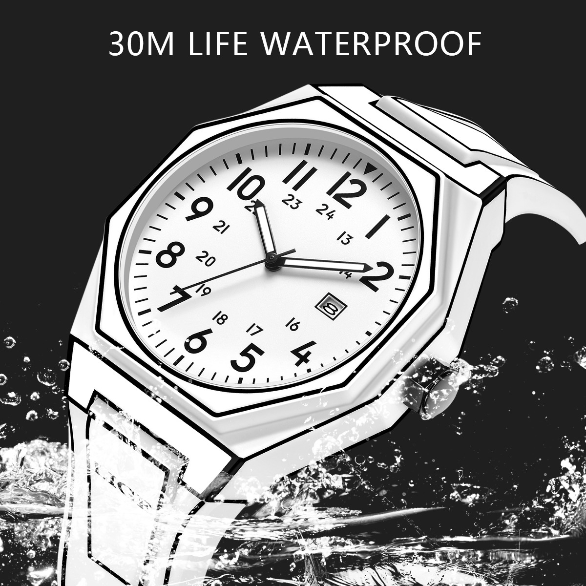 LIGE New Men Watch Military Me - огляд і ціна Men'S Fashion Box