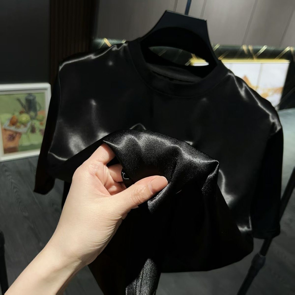 Mens Acetate Fiber Satin Gloss - огляд і ціна Mens Fashion Streetwear