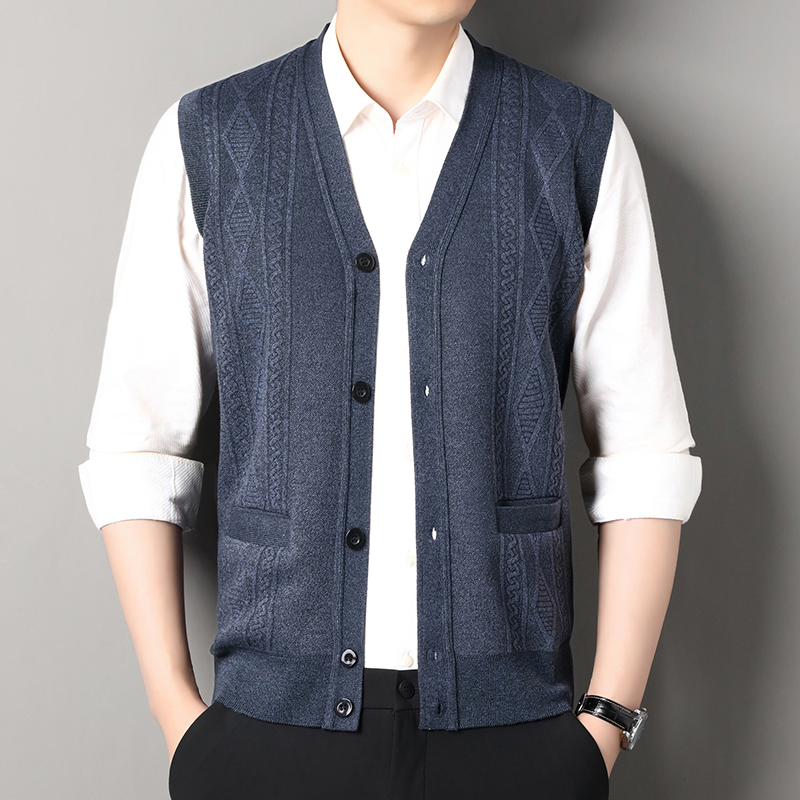 Autumn Winter Mens Vest Casual - огляд і ціна Mens Fashion Mullet
