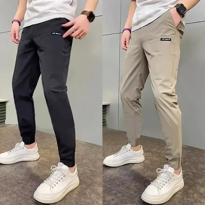 Men's High Stretch Multi-pocke - огляд і ціна Jogger Sweatpants Men