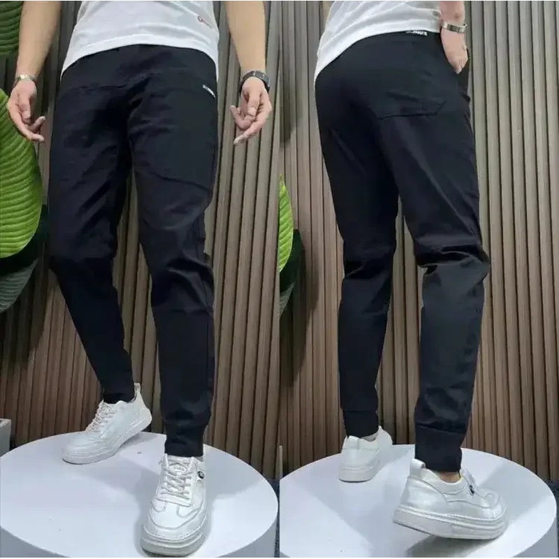 Men's High Stretch Multi-pocke - огляд і ціна Jogger Sweatpants Men