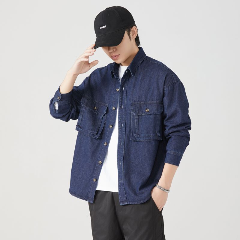 Pure Cotton Tooling Shirts Men - огляд і ціна Mens Fashion Denim