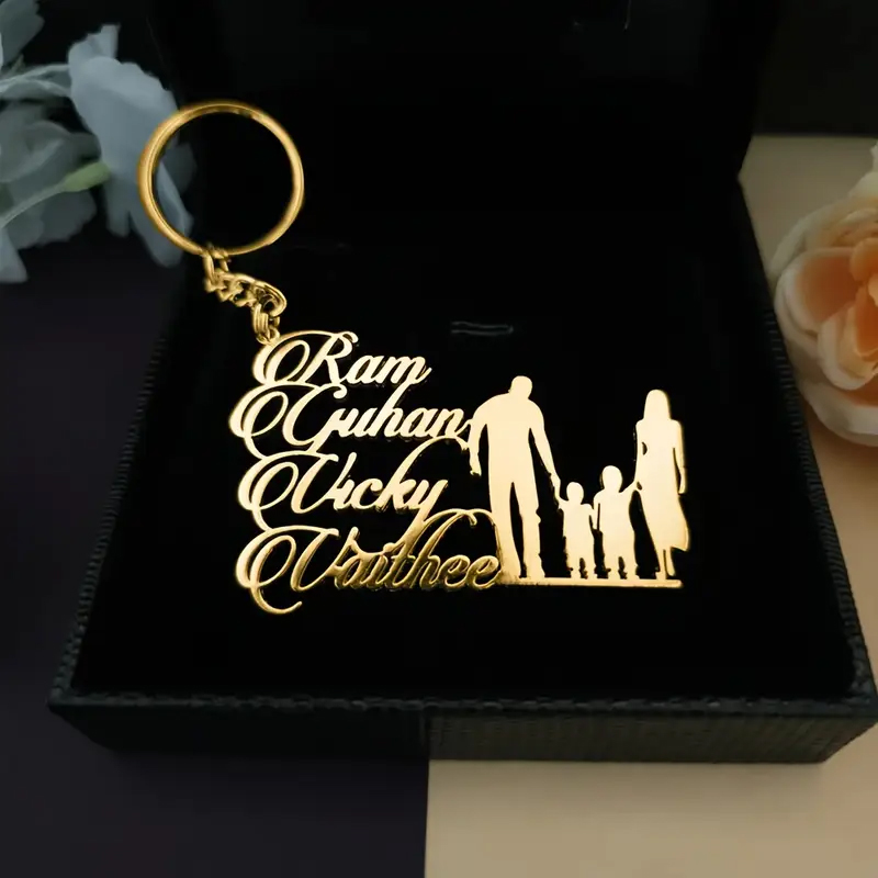 Custom Family Number Name Keyc - огляд і ціна Men'S Fashion Gold Chain