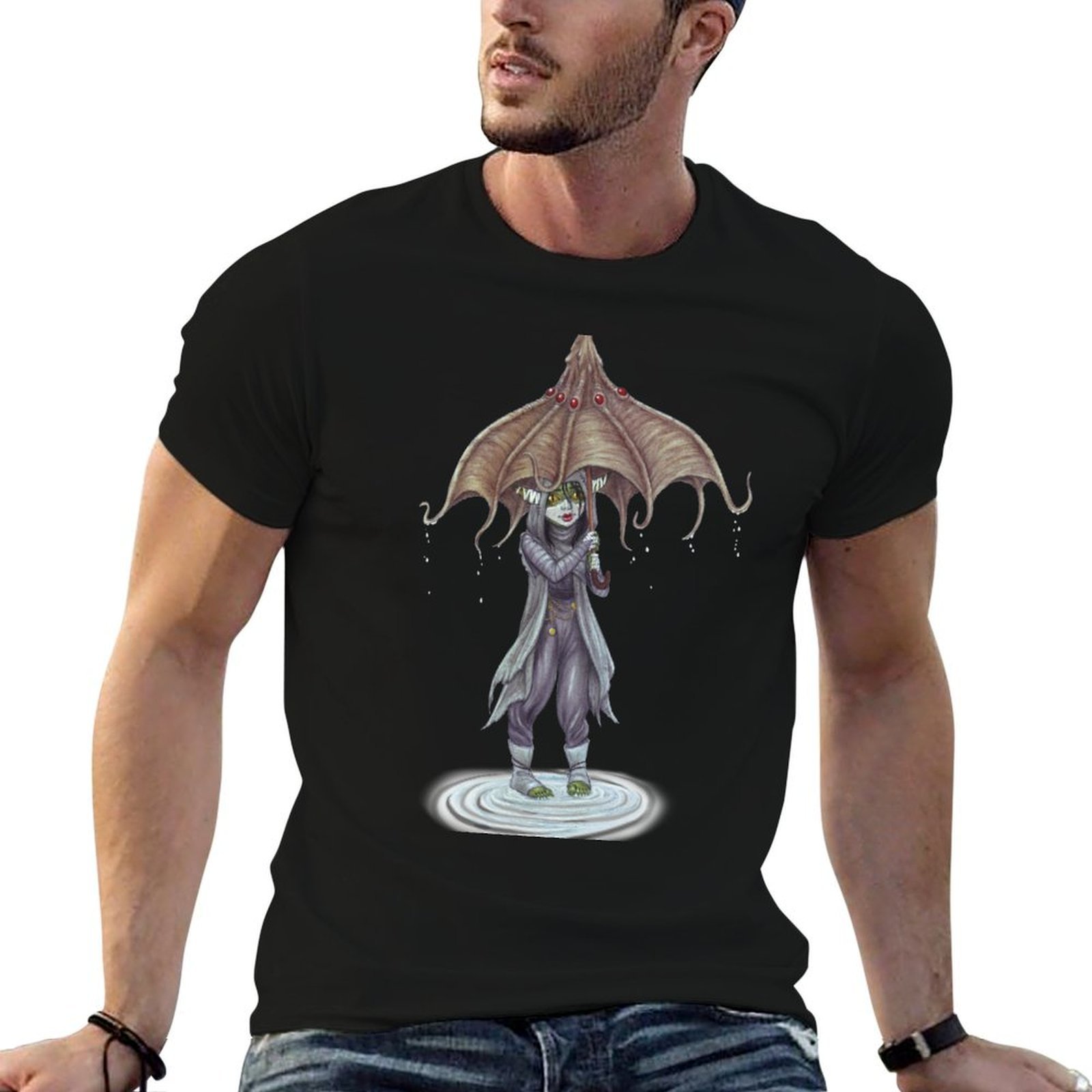 Nott n umbrella T-Shirt Casual - огляд і ціна Men'S Fashion Umbrella