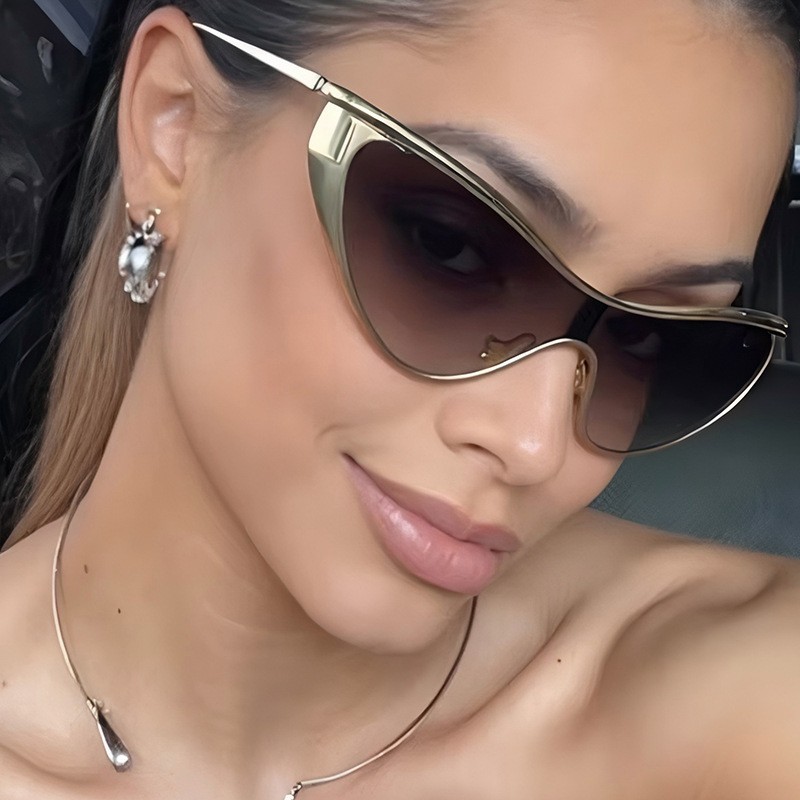 Rimless Y2K Style Sunglasses R - огляд і ціна Men'S Fashion Y2K
