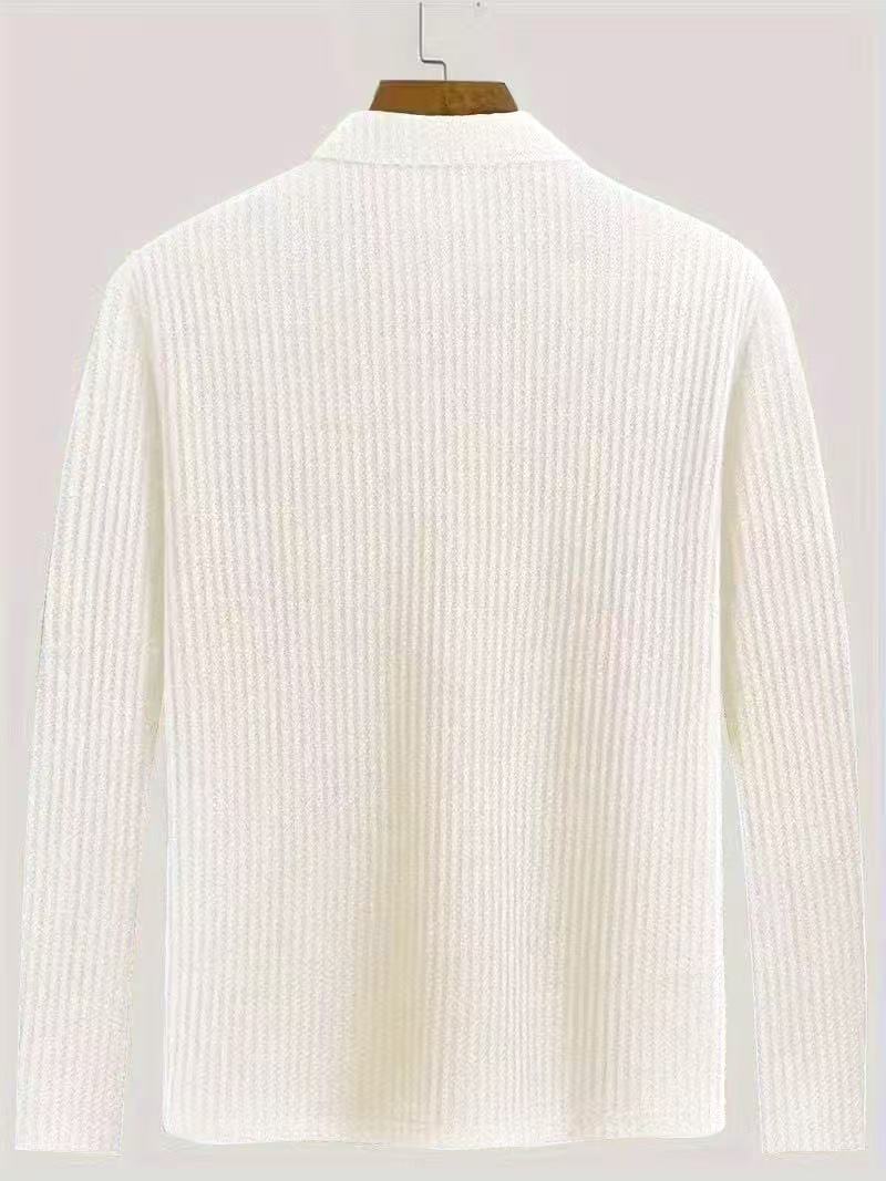 Men's summer-autumn long-sleev - огляд і ціна Men'S Fashion Polo Shirt