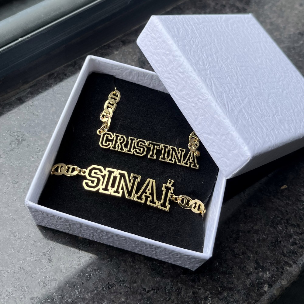 DUOYING Custom Name Hollow Nec - огляд і ціна Men'S Fashion Gold Chain