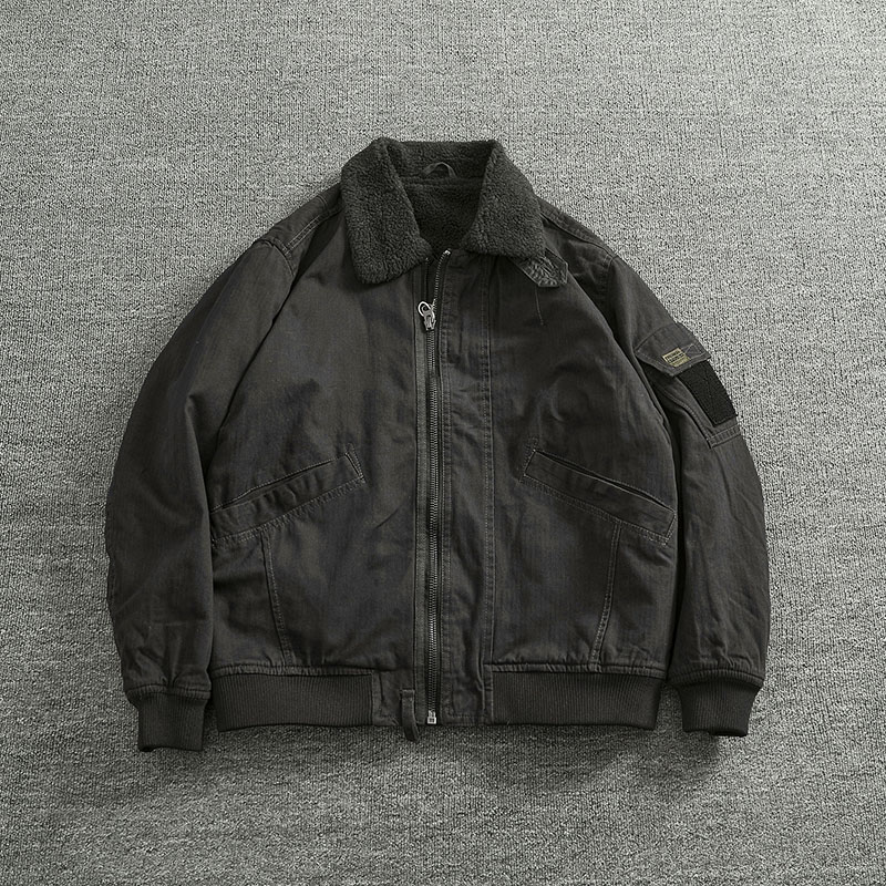 Cargo cotton coat coat imitati - огляд і ціна Mens Fashion Bomber Jacket