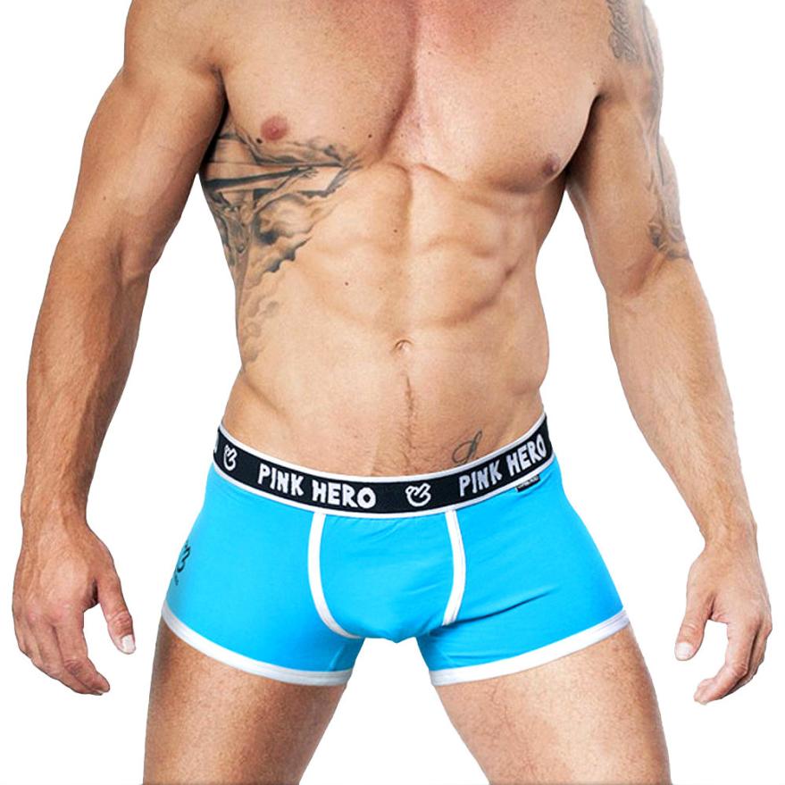Pink Hero Brand Sexy Man Under - огляд і ціна Men'S Fashion Underwear Brands
