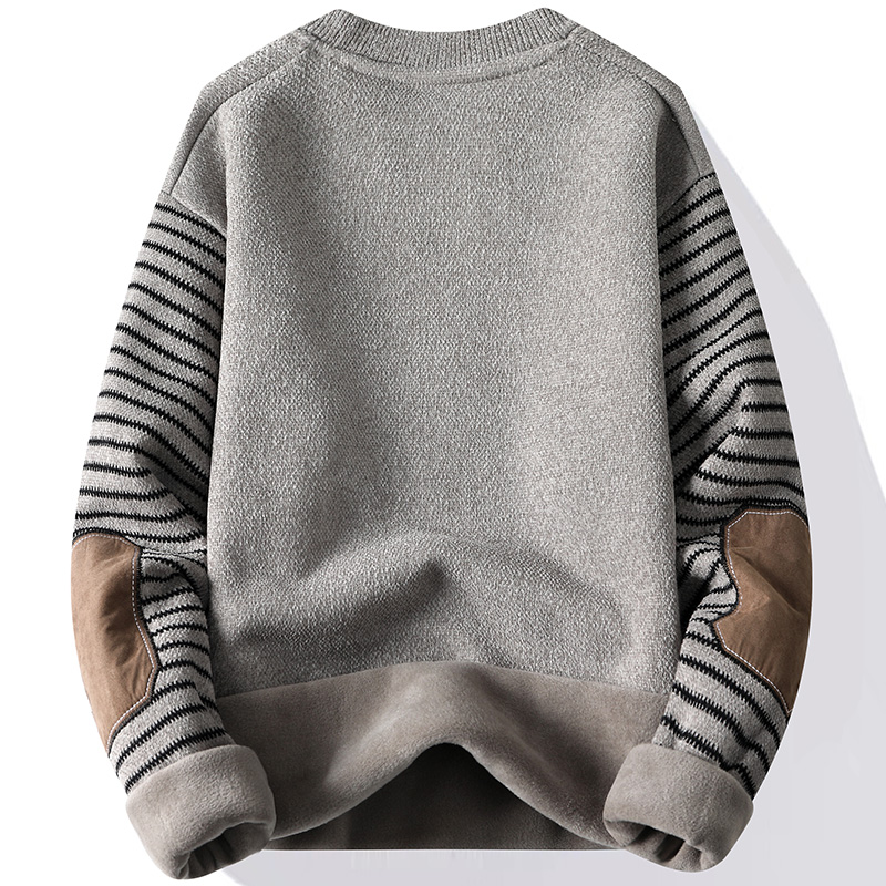 Men's Sweater Patckwork Round  - огляд і ціна Mens Fashion Mullet