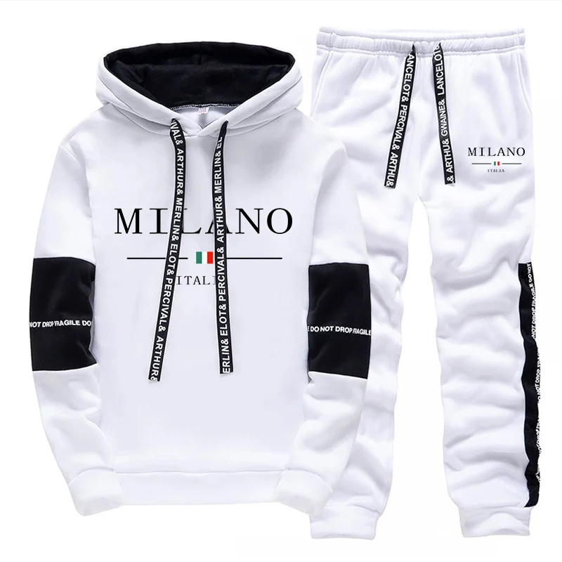 Men's Set/Hoodie/Pants Italy T - огляд і ціна Men'S Fashion Outfits