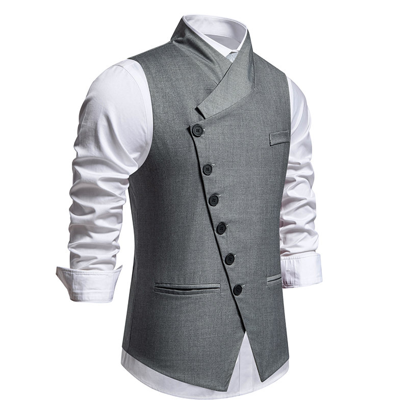 New Men's Suit Vests Fashion S - огляд і ціна Formal Waistcoat Vest