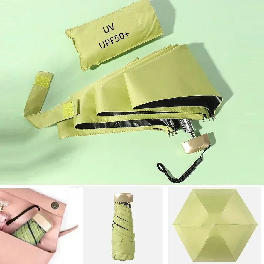 Mini five-fold umbrella sun pr - огляд і ціна Men'S Fashion Umbrella