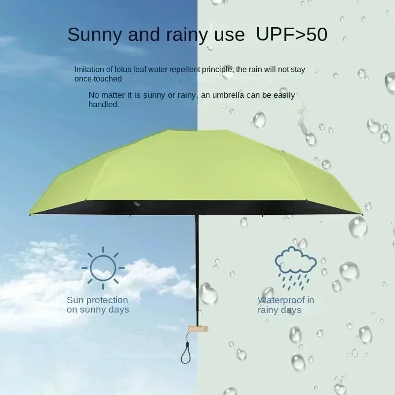 Mini five-fold umbrella sun pr - огляд і ціна Men'S Fashion Umbrella