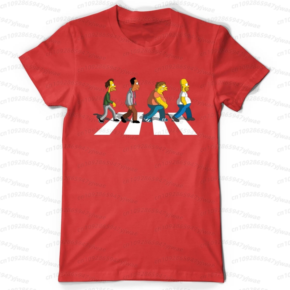 2026 Men Simpsons Dad Sidewalk - огляд і ціна Mens Fashion Streetwear
