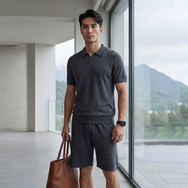 Spring And Summer High-End Men - огляд і ціна Men'S Fashion Polo Shirt