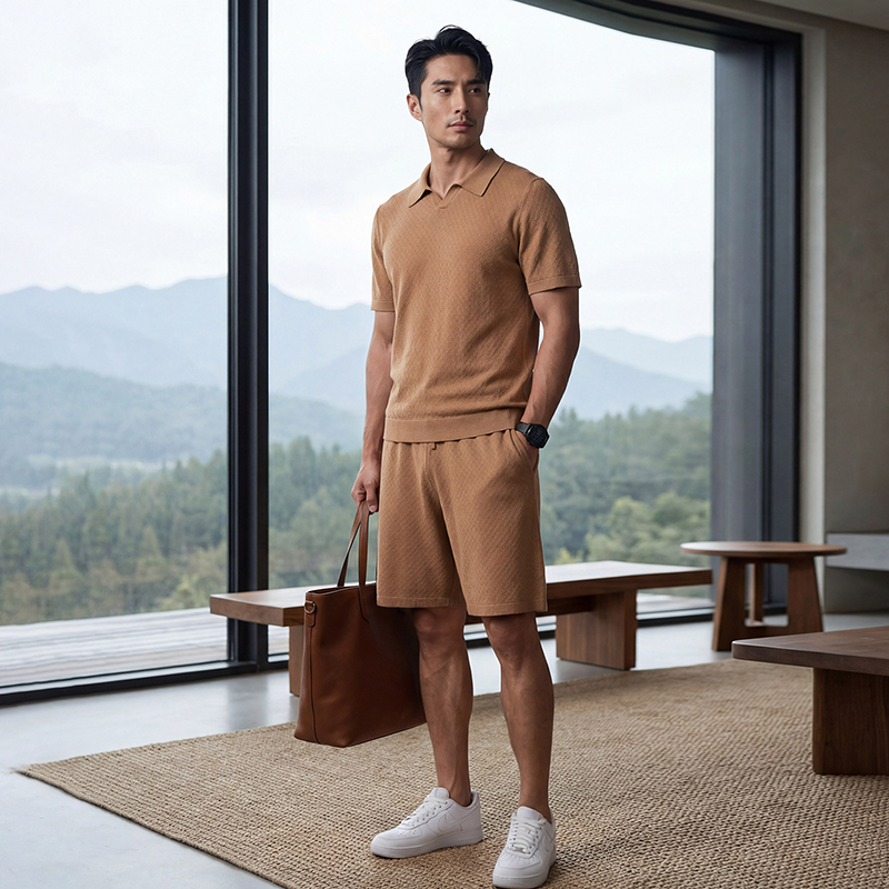 Spring And Summer High-End Men - огляд і ціна Men'S Fashion Polo Shirt