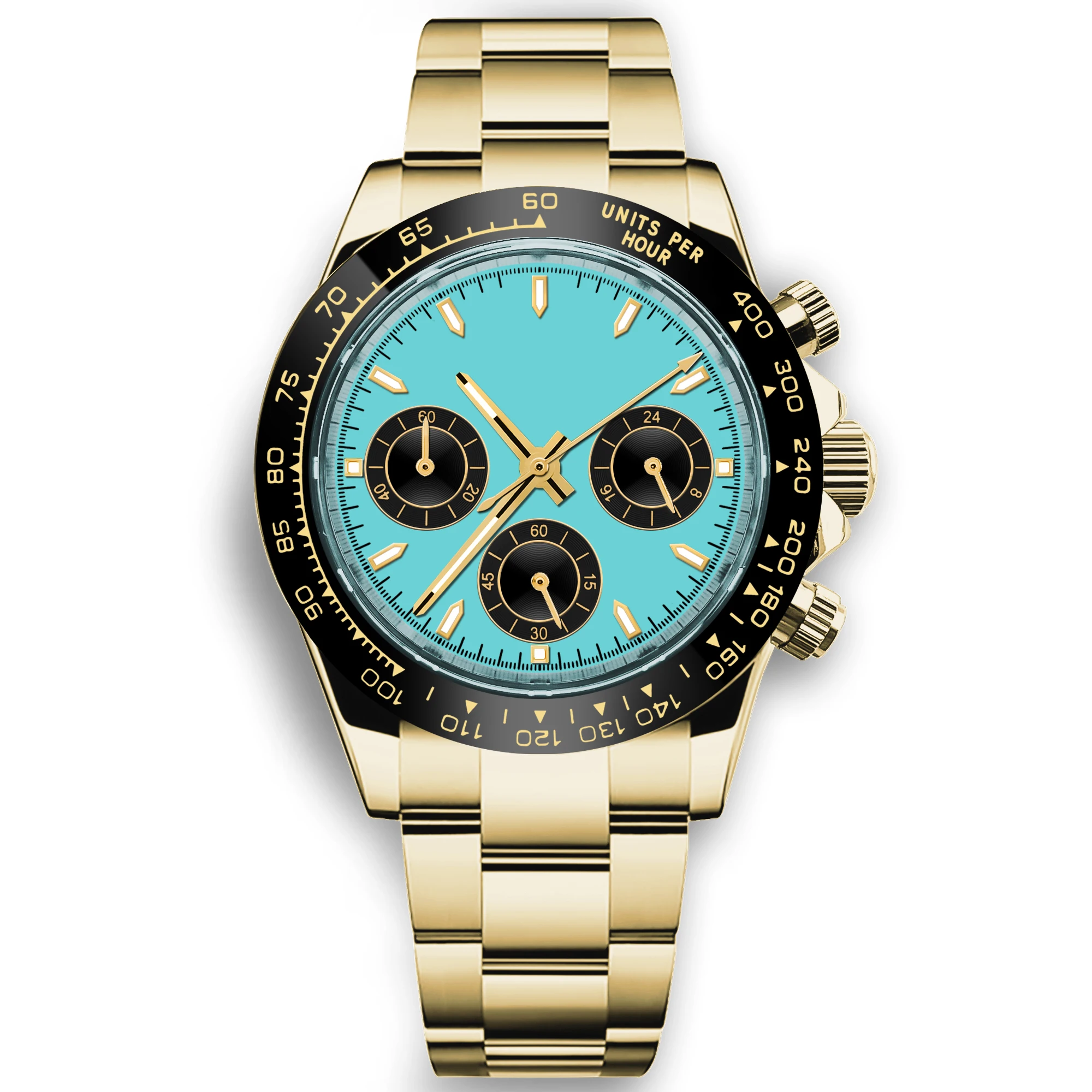 Custom 39mm Watch Quartz for M - огляд і ціна Mens Fashion Bracelet